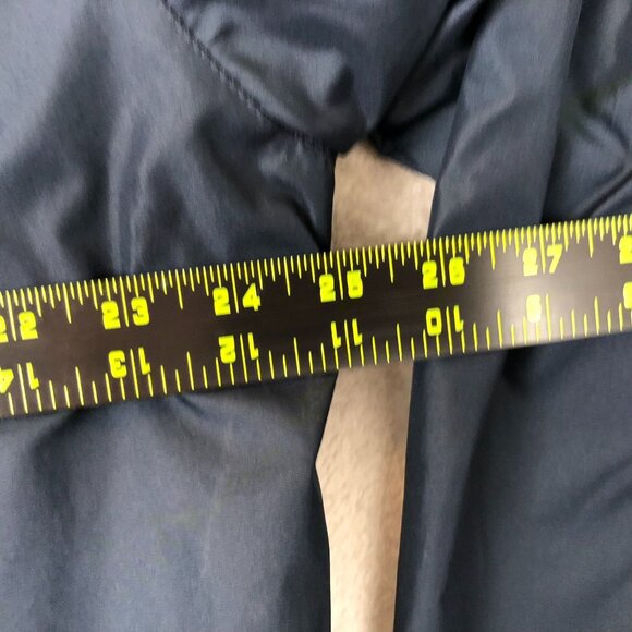 Izod Men's Reversable Jacket Large Navy 1/4 Zip Pullover Cozy Fleece Reversible - Picture 5 of 12